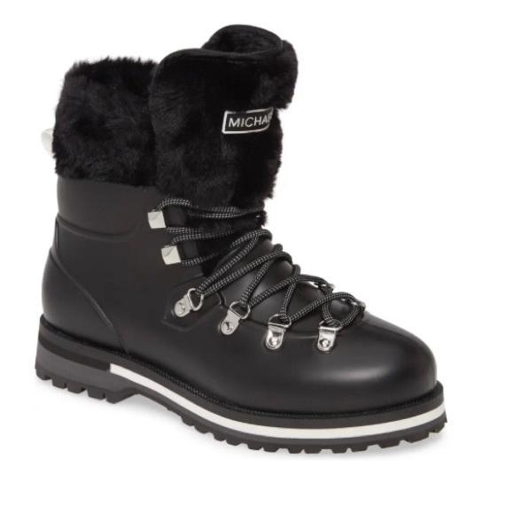 MICHAEL Michael Kors Shoes - MICHAEL MICHAEL KORS Lanis Faux Fur Trim Boot